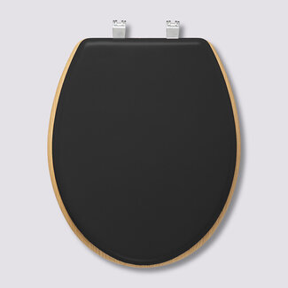  5Five Black Toilet Seat