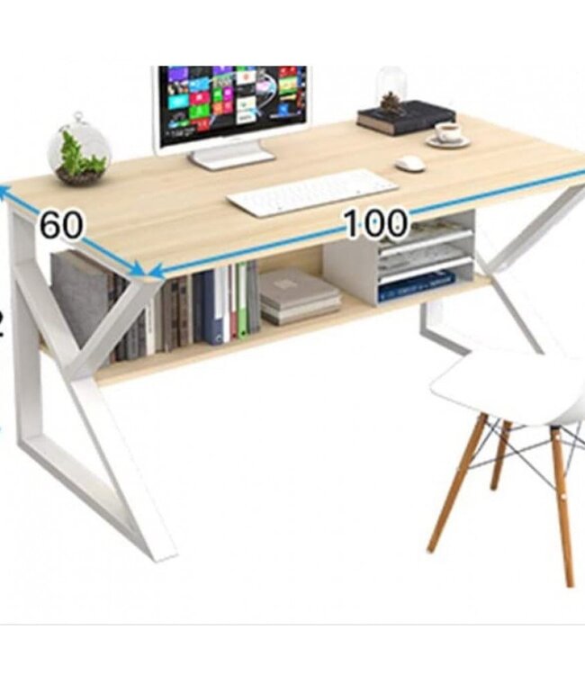 Groot Computerbureau - Modern - Wit