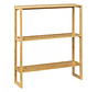 Storage shelf - 3 Levels - 70 x 20 x 84cm - Natural
