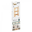 Storage shelf - 3 Levels - 69.5 x 33.5 x 84cm - Natural