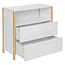 Chest of drawers - Chest of drawers - 2 drawers - White