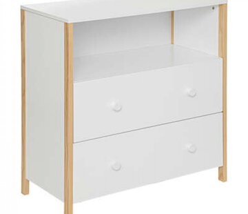 Atmosphera créateur d'intérieur Chest of drawers - Chest of drawers - 2 drawers - White