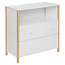 Ladekast - Commode - 2 Lades - Wit