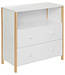 Ladekast - Commode - 2 Lades - Wit