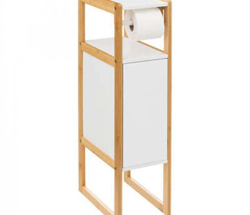  5Five Porte-rouleau de papier toilette - Distributeur - Blanc