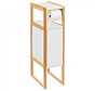 Porte-rouleau WC - Distributeur - H80cm - Blanc