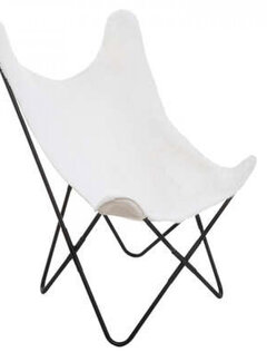 Atmosphera créateur d'intérieur Chaise Butterfly - Fauteuil - Blanc