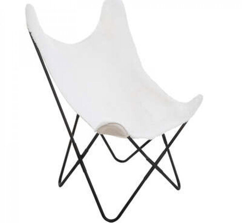 Atmosphera créateur d'intérieur Butterfly chair - Armchair - White