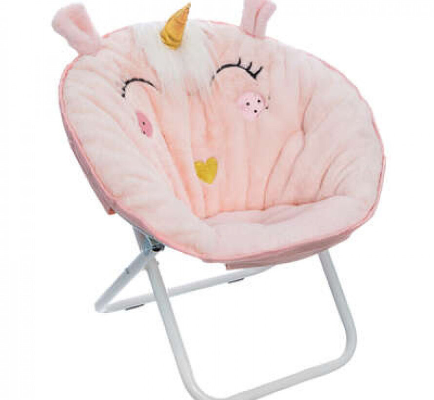 Unicorn Armchair - Folding Chair - Pink