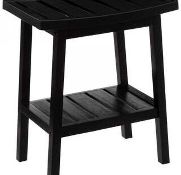  5Five Tabouret en Bambou  - Noir