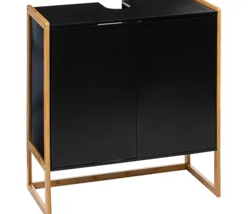  5Five Wall cabinet - Sideboard - Black - Obsidian Prestige