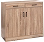 Shoe Cabinet with 2 Doors - Natural