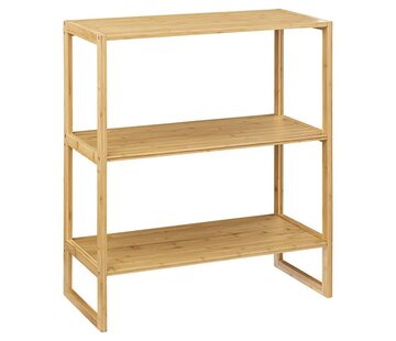  5Five Storage shelf - 3 Levels - 69.5 x 33.5 x 84cm - Natural