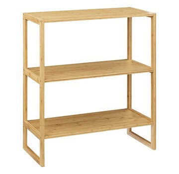  5Five Storage shelf - 3 Levels - 69.5 x 33.5 x 84cm - Natural