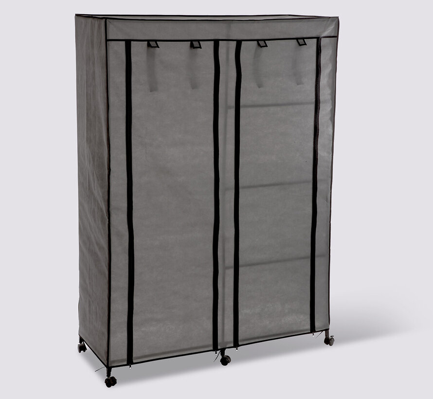 Wardrobe on Wheels - Wardrobe - Gray - 5Five