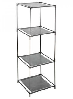  5Five Storage rack - 4-Layer - Gray