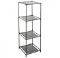 Storage rack - Open Cabinet - 4-Layer - Gray - 5Five