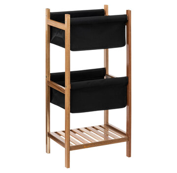  5Five Bathroom rack - 3 Levels - Black