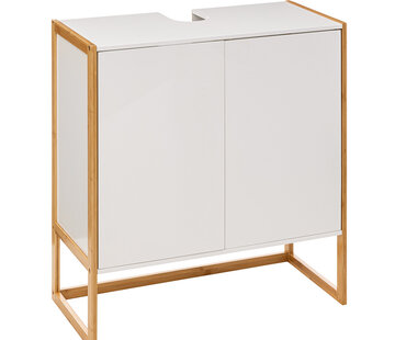  5Five Washbasin - Sideboard - 2 Doors - White