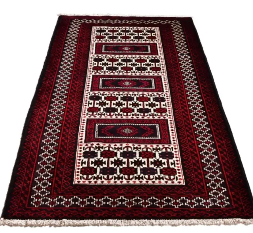 Persian Baluchi Carpet - Handmade - 120 x 235cm