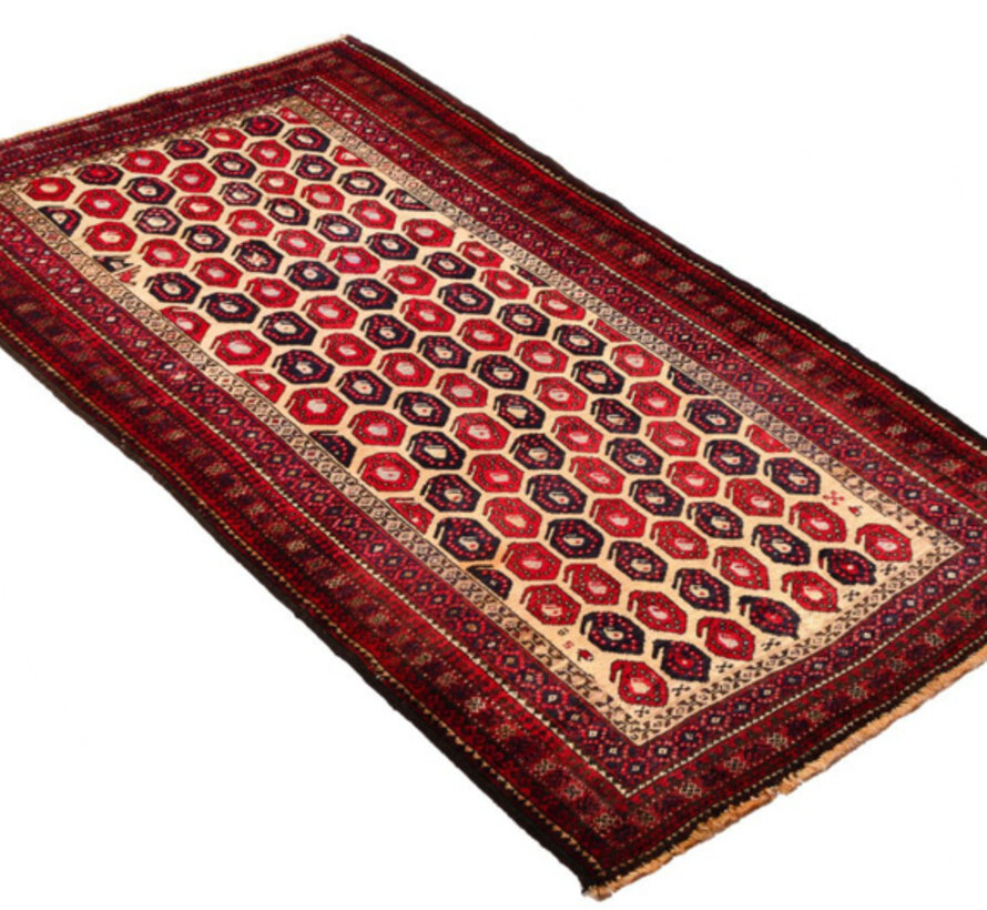 Persian Baluchi Carpet - Handmade - 98 x 175cm