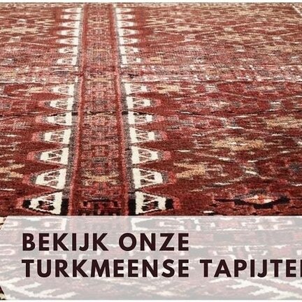 Traditionele Luxe: Turkmeense Tapijten van Koning Bamboe - Kunst voor de Vloer