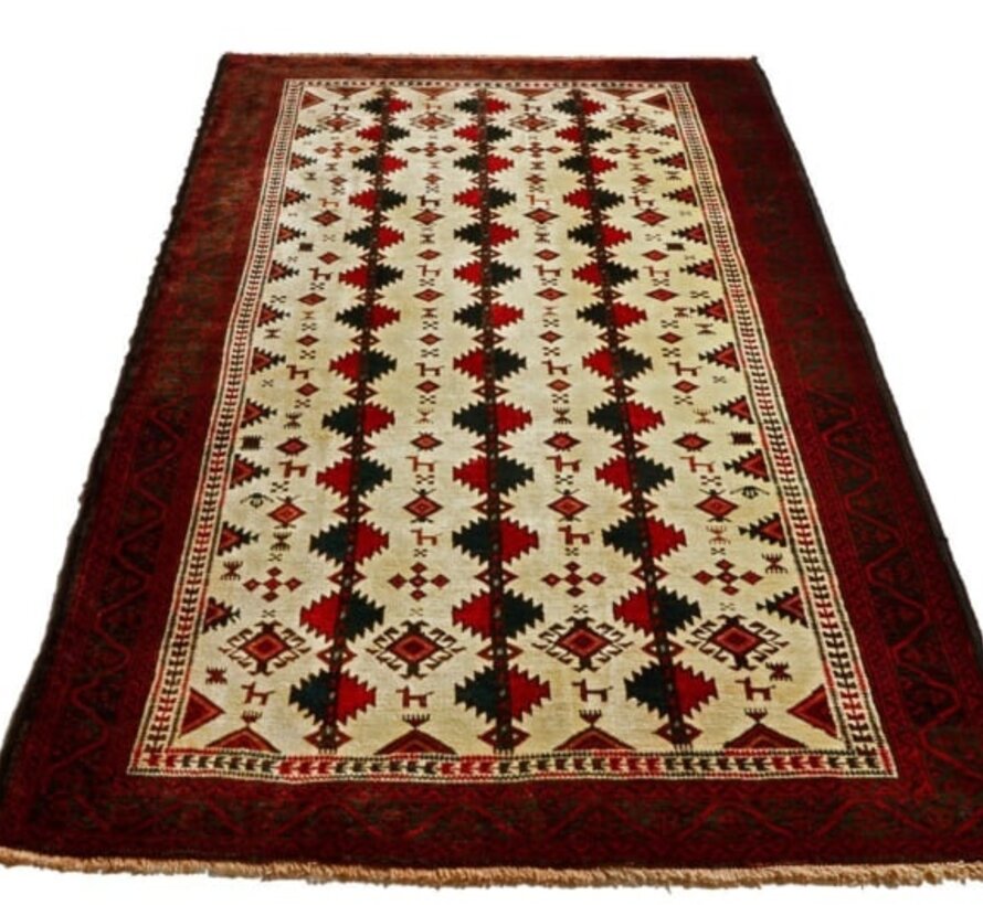 Perzisch Baluchi Vloerkleed - Handgemaakt - 124 x 244cm