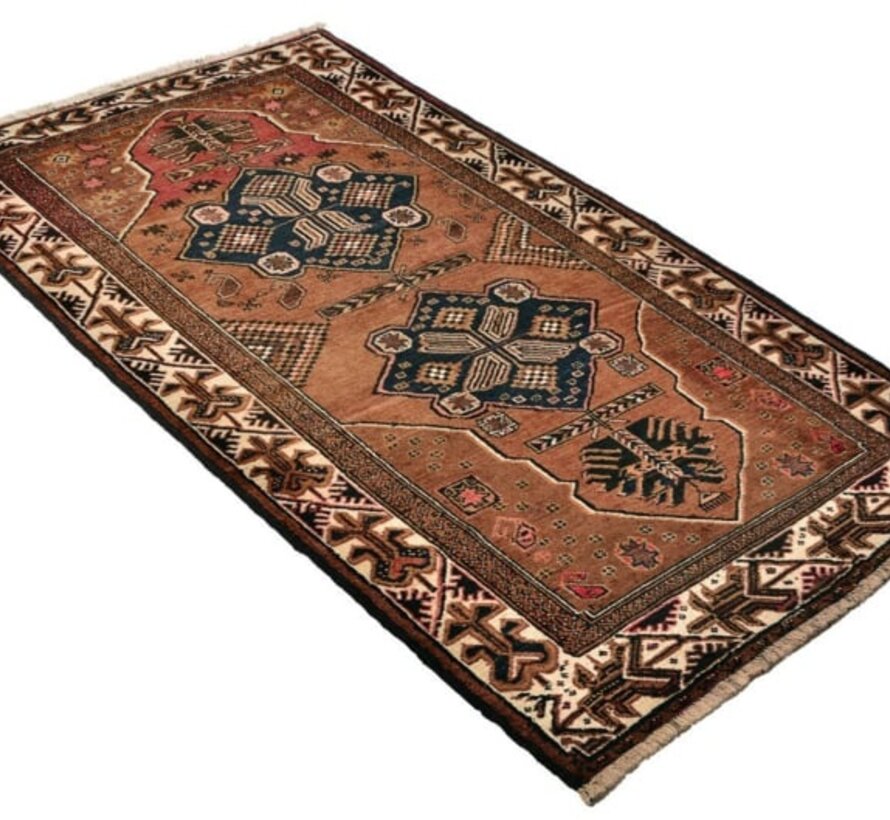 Persian Baluchi Carpet - Rug - Handmade - 110 x 192cm