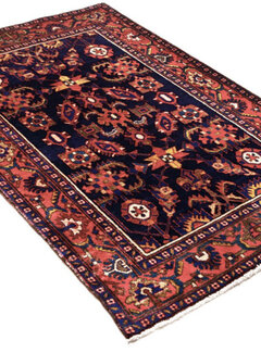 Persian Hamedan Carpet - Handmade - 135 x 199cm