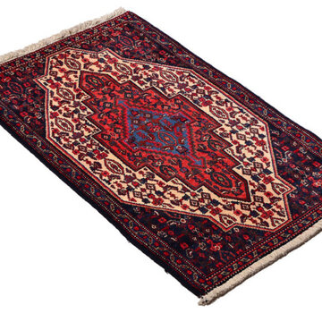 Koning Bamboe Persian Kurdish Carpet - Rug - 65 x 103cm