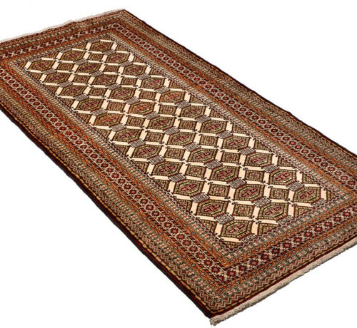 Koning Bamboe Persian Baluchi Carpet - Rug - 94 x 180cm