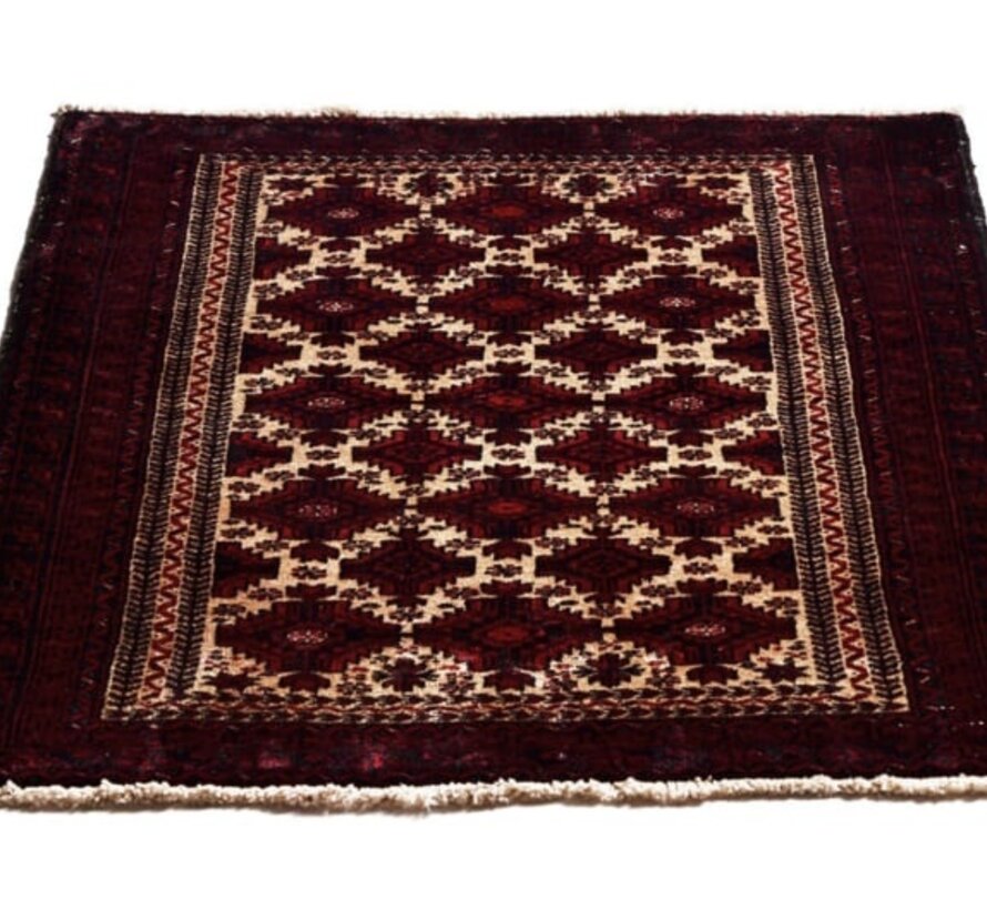 Perzisch Baluchi Tapijt - Handgemaakt -  77 x 89cm