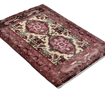 Koning Bamboe Persian Baluchi Handmade Carpet - Rug - 94 x 135cm