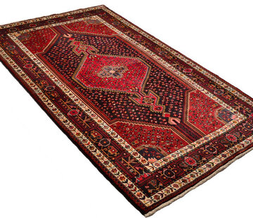 Koning Bamboe Persian Hamedan Carpet - Handmade - 145 x 245cm