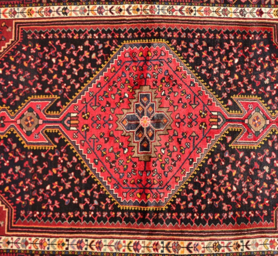 Persian Hamedan Carpet - Handmade - 145 x 245cm