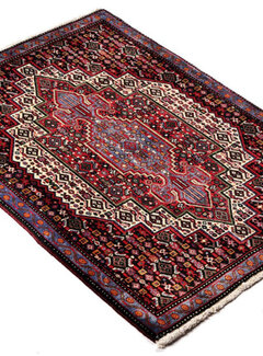 Koning Bamboe Persian Kurdish Handmade Carpet - Rug - 94 x 135cm