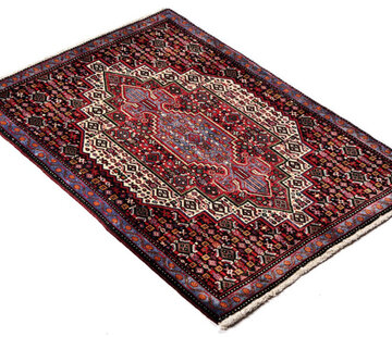 Koning Bamboe Persian Kurdish Handmade Carpet - Rug - 94 x 135cm