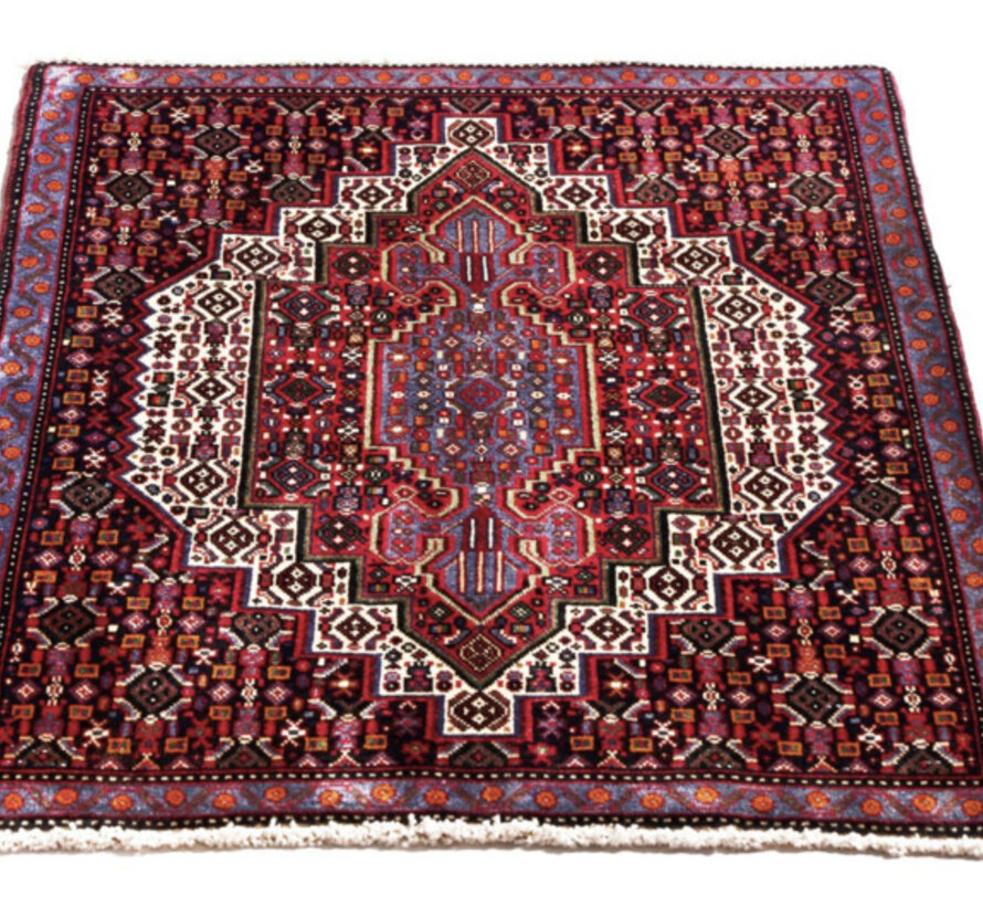 Persian Kurdish Handmade Carpet - Rug - 94 x 135cm