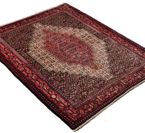 Koning Bamboe Persian Kurdish Carpet - Rug - 124 x 149cm