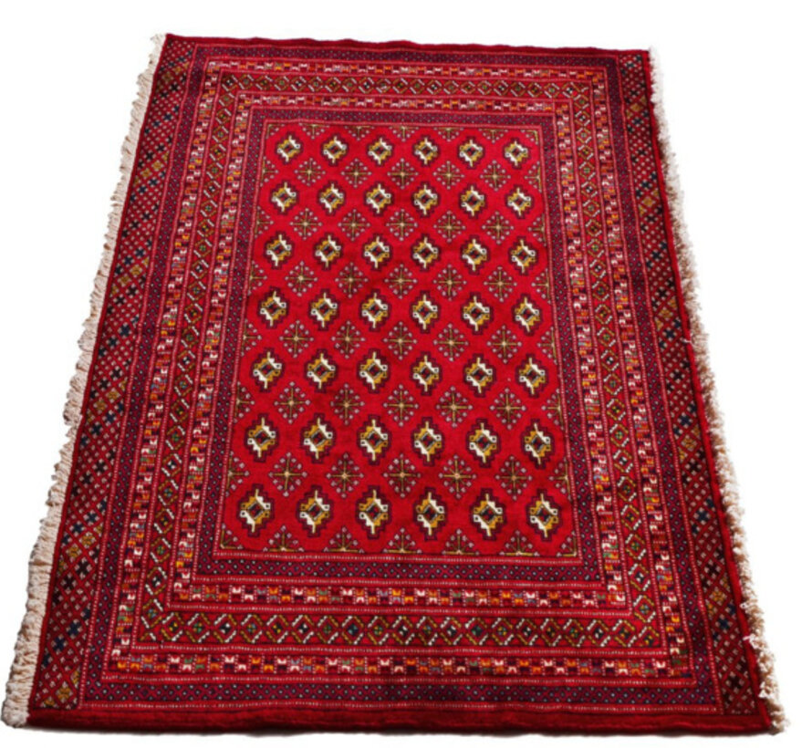 Perzisch Turkmeens Handgemaakt Tapijt - Vloerkleed - 94 x 135cm