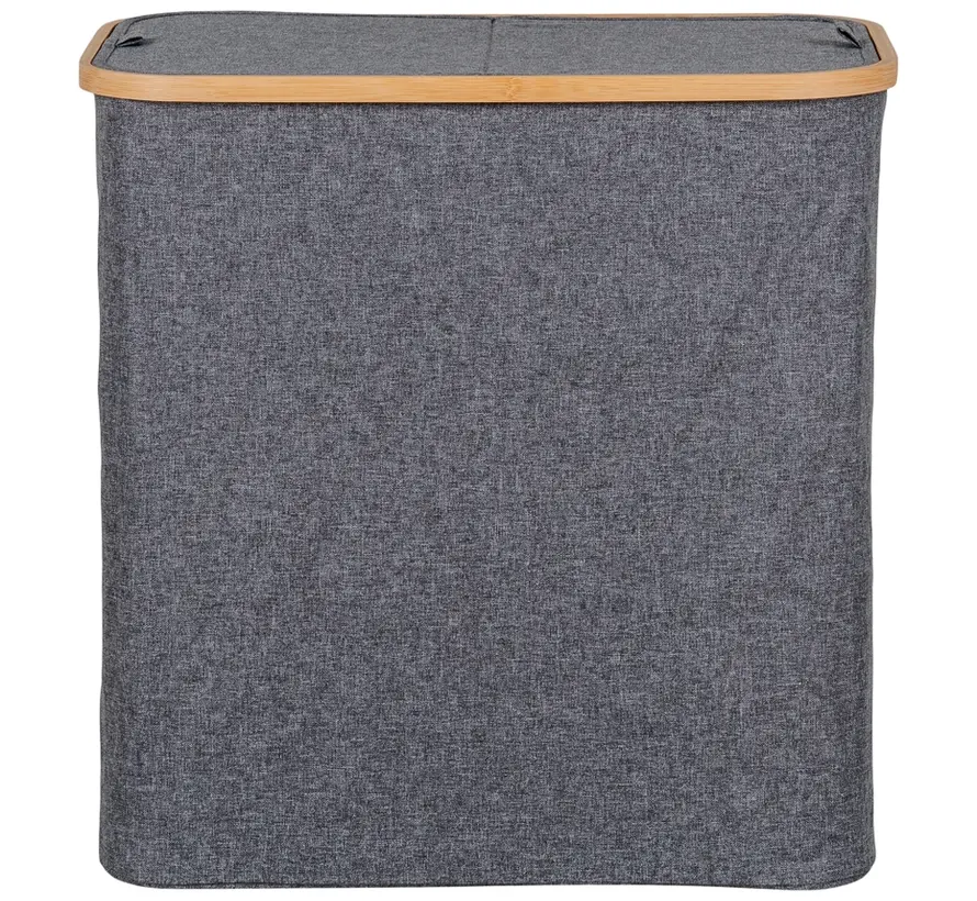 Panier à linge - 54 x 33cm - Gris foncé - House Nordic