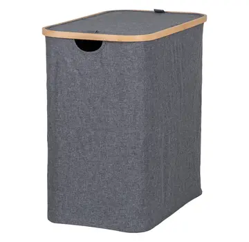 House Nordic Laundry basket - 54 x 33cm - Dark gray