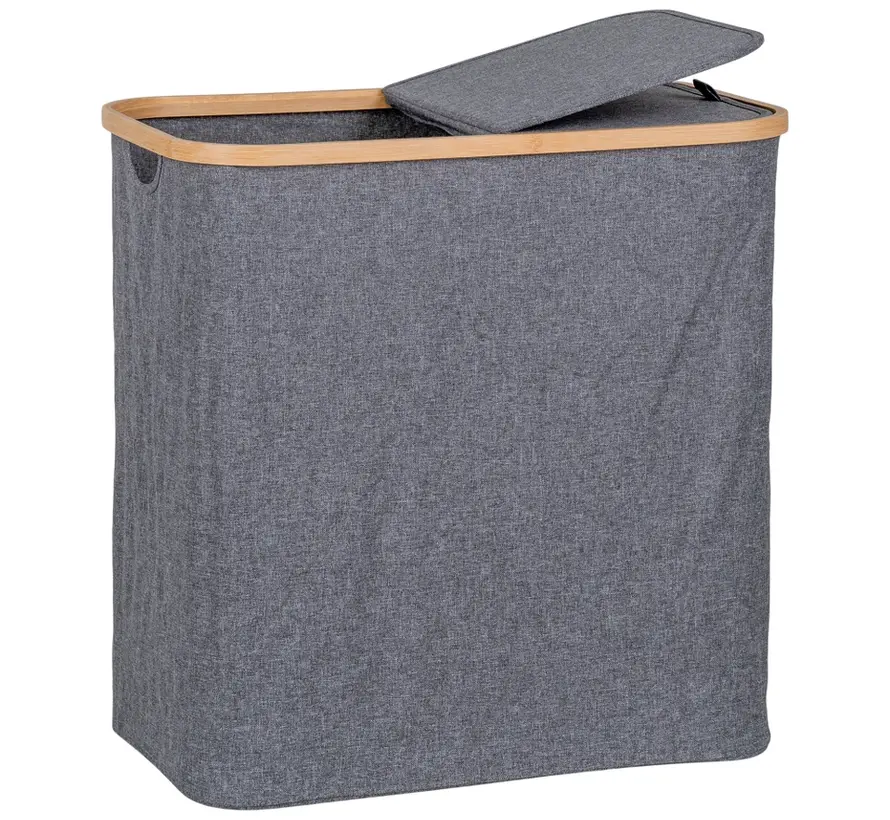 Panier à linge - 54 x 33cm - Gris foncé - House Nordic