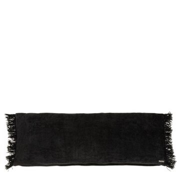 Bazar Bizar De Oh My Gee Kussenhoes - Zwart Velvet - 35x100