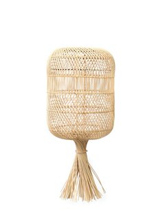 Bazar Bizar De Dumpling Hang- en Vloerlamp - Naturel - S