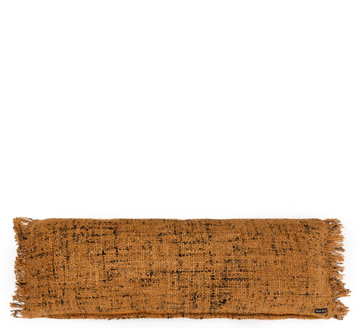 Bazar Bizar De Oh My Gee Kussenhoes - Cinnamon Zwart - 35x100