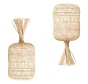 De Dumpling Hang- en Vloerlamp - Naturel - M