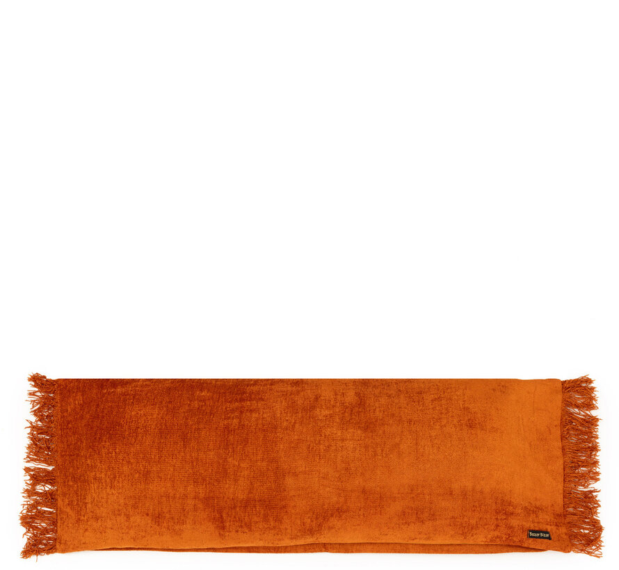 De Oh My Gee Kussenhoes - Roest Velvet - 35x100