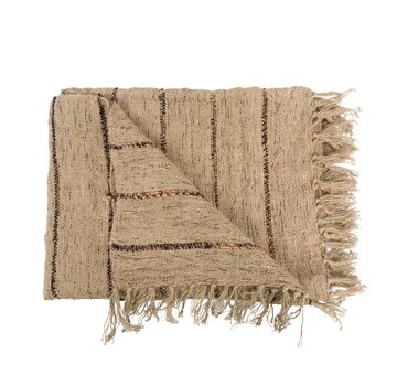 Bazar Bizar De S'il vous Plaid - Beige Zwart