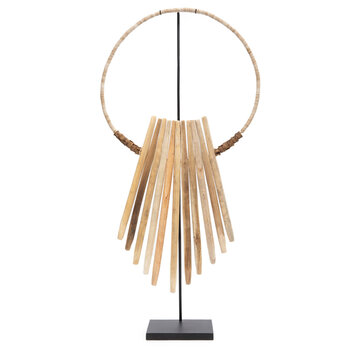 Bazar Bizar De Wooden Sticks op Stand - Naturel